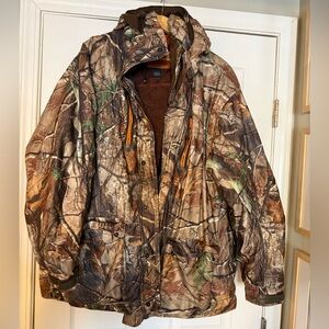 Field and stream camo Camouflage Men's Jacket hunting xxl 2xl heat vest